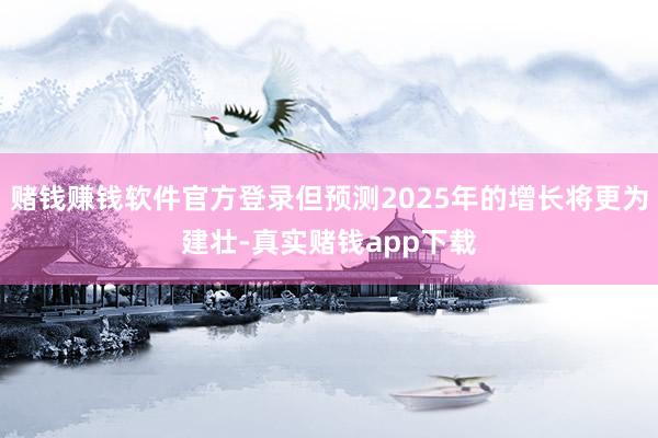 赌钱赚钱软件官方登录但预测2025年的增长将更为建壮-真实赌钱app下载