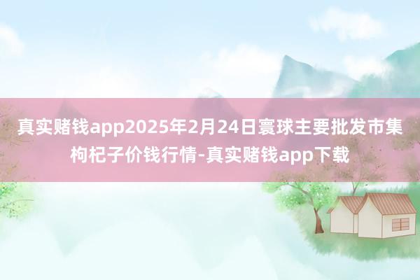 真实赌钱app2025年2月24日寰球主要批发市集枸杞子价钱行情-真实赌钱app下载